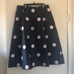 Kate Spade Midi Dot Skirt